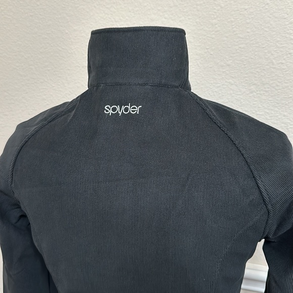 Spyder FRESH AIR NOVELTY SOFTSHELL JACKET - Blk Cord - Picture 6 of 16